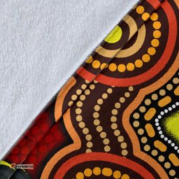 Aboriginal Premium Blanket Australian Indigenous Koala