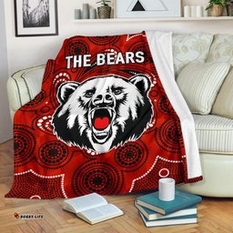 north sydney premium blanket the bears indigenous