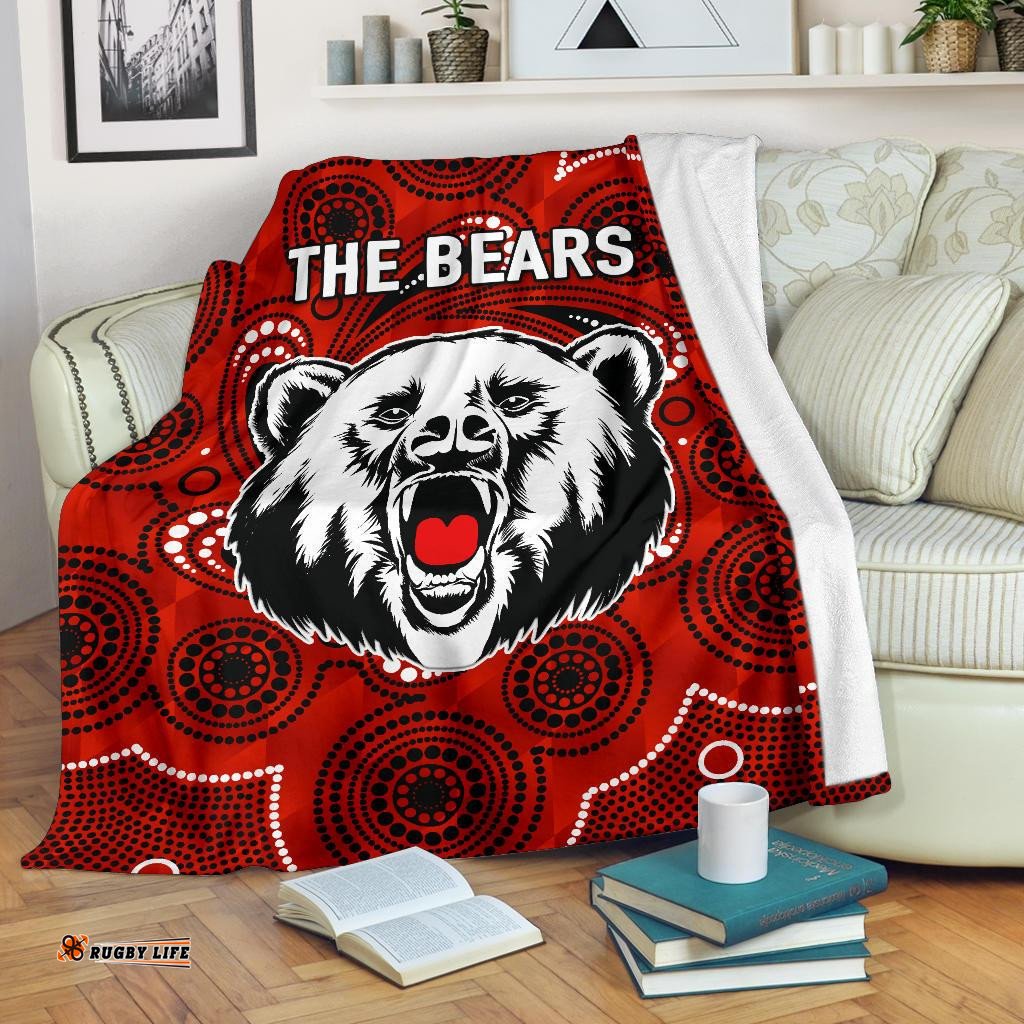 north sydney premium blanket the bears indigenous