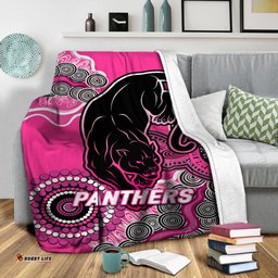 Panthers Rugby Aboriginal Art Blanket 04
