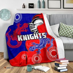 Newcastle Knights Premium Blanket Aboriginal