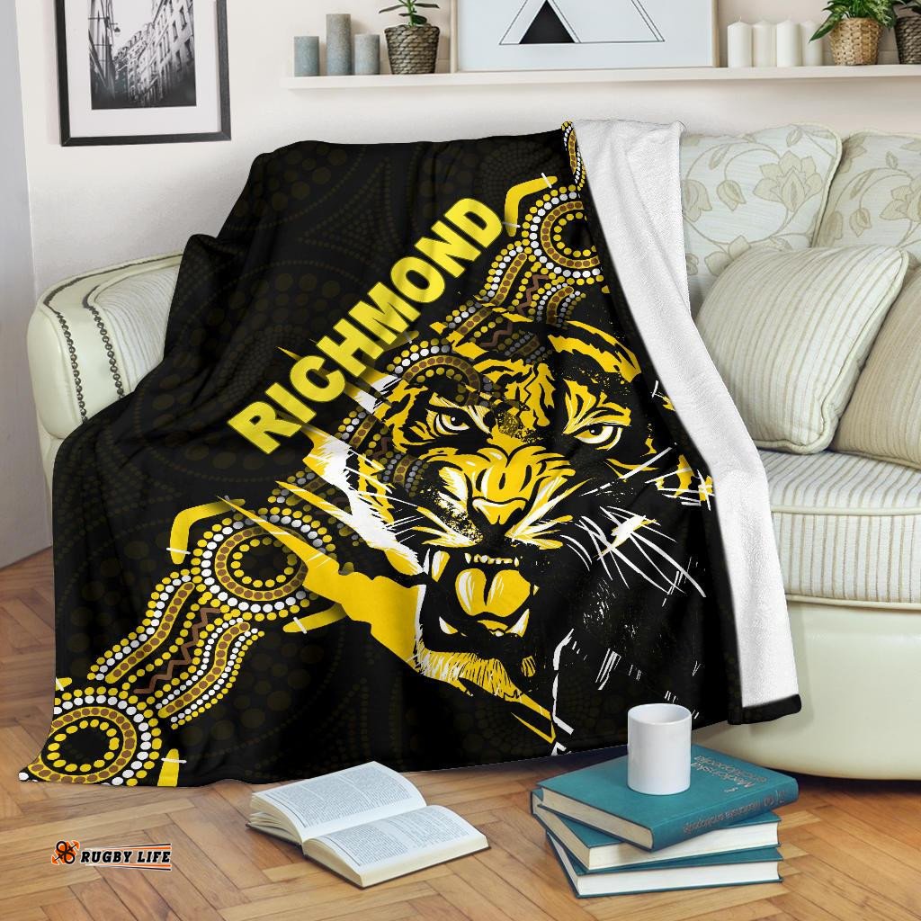 Richmond Premium Blanket Power Tigers Indigenous