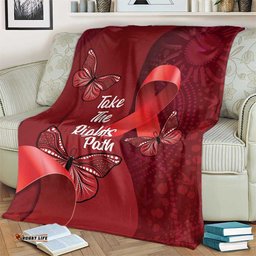Australia AIDS Awareness Month Blanket Take The Rights Path Aboriginal Art
