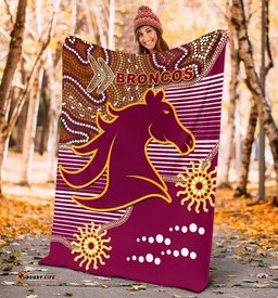 broncos super premium blanket indigenous brisbane