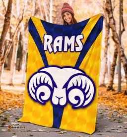 Adelaide Premium Blanket Rams Merino Original Yellow