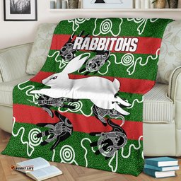 Rabbitohs Premium Blanket Animals Aboriginal