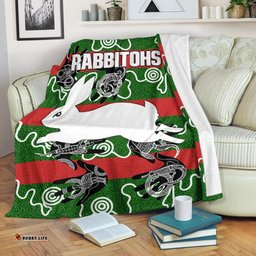 Rabbitohs Premium Blanket Animals Aboriginal