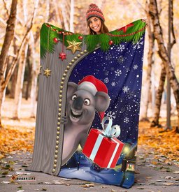 Christmas Premium Blanket Fun Koala Christmas