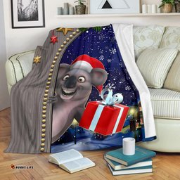 Christmas Premium Blanket Fun Koala Christmas