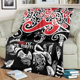 Aotearoa Toitu Te Tiriti Blanket New Zealand Stand Together Stand Stronger