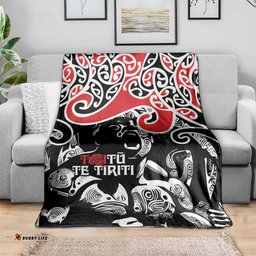 Aotearoa Toitu Te Tiriti Blanket New Zealand Stand Together Stand Stronger