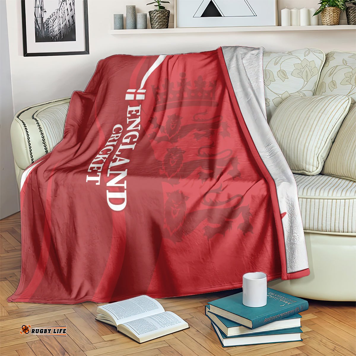 England Cricket Blanket 2024 World Cup Go Champions