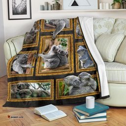 Premium Blanket Koala Blanket 3D Frame