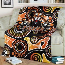 Wests Premium Blanket Rugby Tigers Indigenous
