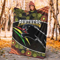 Panthers Rugby Premium Blanket Aboriginal Basic Style