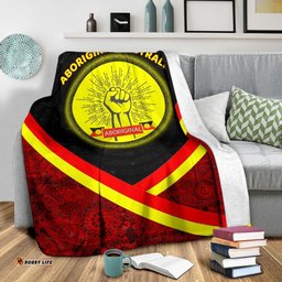 Blankets Aboriginal Flag And Animals Pattern