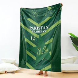 Pakistan Cricket Blanket 2024 World Cup Go Shaheens