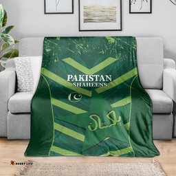 Pakistan Cricket Blanket 2024 World Cup Go Shaheens