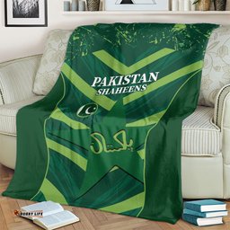 Pakistan Cricket Blanket 2024 World Cup Go Shaheens