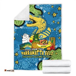 Parramatta Eels Custom Blanket - Australian Big Things Blanket
