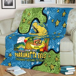 Parramatta Eels Custom Blanket - Australian Big Things Blanket
