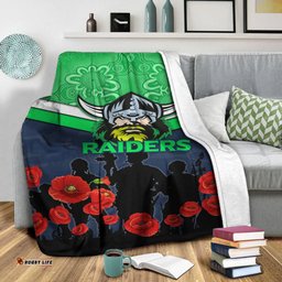 canberra raiders anzac day blanket indigenous art
