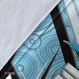 vibe hoodie premium blanket cronulla sutherland sharks naidoc 2022 sporty style premium blanket