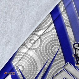 vibe hoodie premium blanket canterbury bankstown bulldogs naidoc 2022 sporty style premium blanket