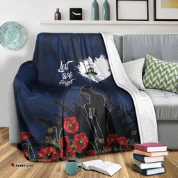 vibehoodie blanket anzac day camouflage lest we forget premium blanket
