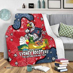 Sydney Roosters Custom Blanket - Australian Big Things Blanket