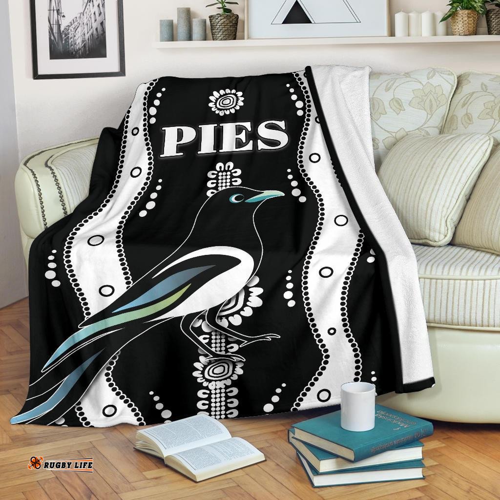 collingwood premium blanket pies indigenous black
