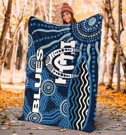 carlton blues premium blanket aboriginal