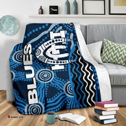 carlton blues premium blanket aboriginal