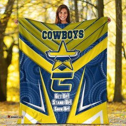 vibe hoodie premium blanket north queensland cowboys naidoc 2022 sporty style premium blanket