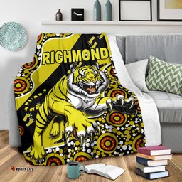 Richmond Premium Blanket Indigenous Tigers
