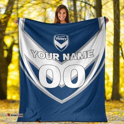 custom personalised melbourne victory pride blanket