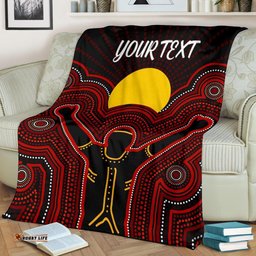 Aboriginal Personalised Premium Blanket The Sun Always Shines