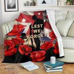 ANZAC Premium Blanket A Day We Will Never Forget