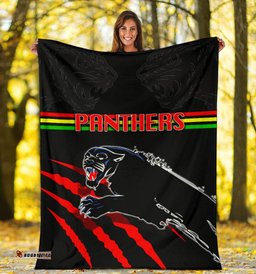 Panthers Premium Blanket Claws