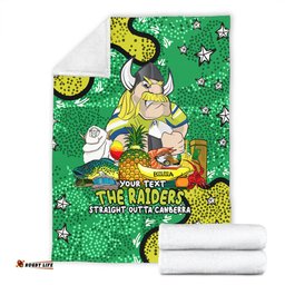 Canberra Raiders Custom Blanket - Australian Big Things Blanket