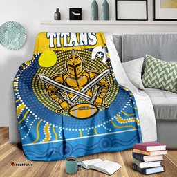naidoc titans premium blanket gold coast indigenous