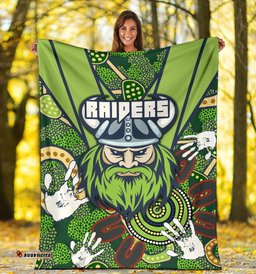 raiders premium blanket canberra indigenous