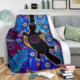 Aboriginal Premium Blanket Indigenous Platypus