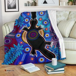 Aboriginal Premium Blanket Indigenous Platypus