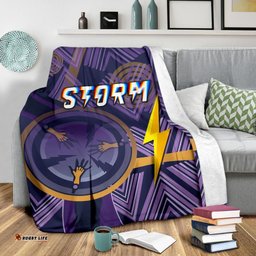 melbourne storm premium blanket simple indigenous purple