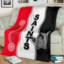 ST Kilda Zip Premium Blanket Aboriginal