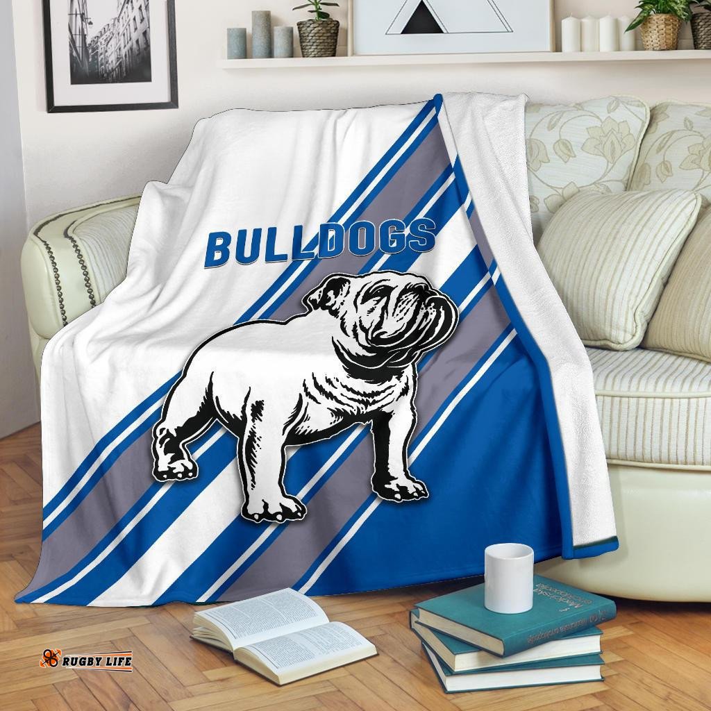canterbury bankstown bulldogs premium blanket simple style