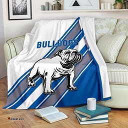canterbury bankstown bulldogs premium blanket simple style