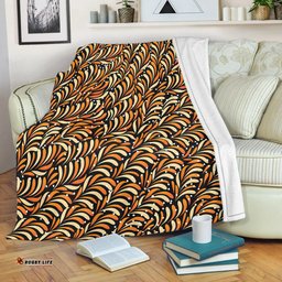 Australia Aboriginal Blanket - Seamless Bush Leaves Blanket