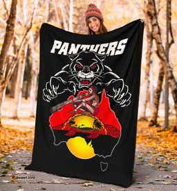 Panthers Premium Blanket Special Map